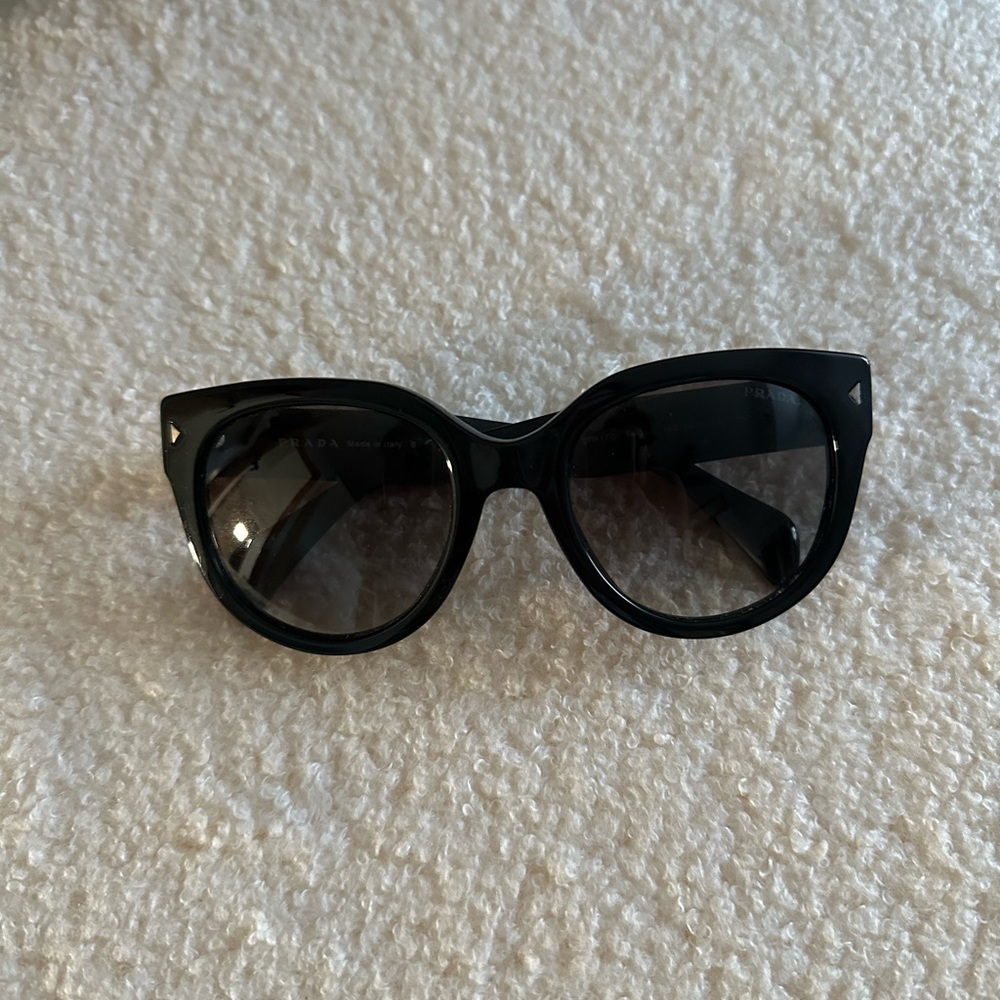 Prada cat eye sunglasses.
